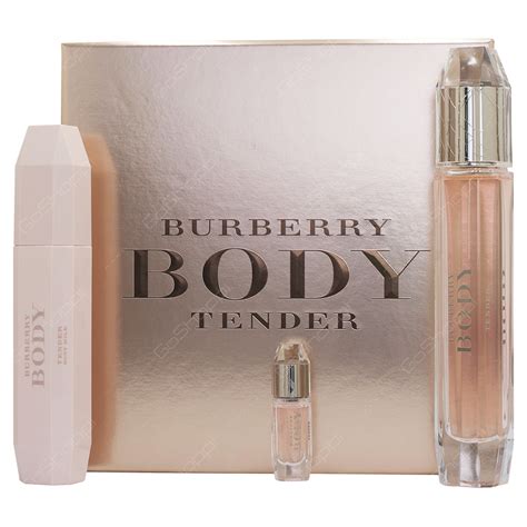 burberry body perfume women 3pc gift set|Burberry body tender gift set.